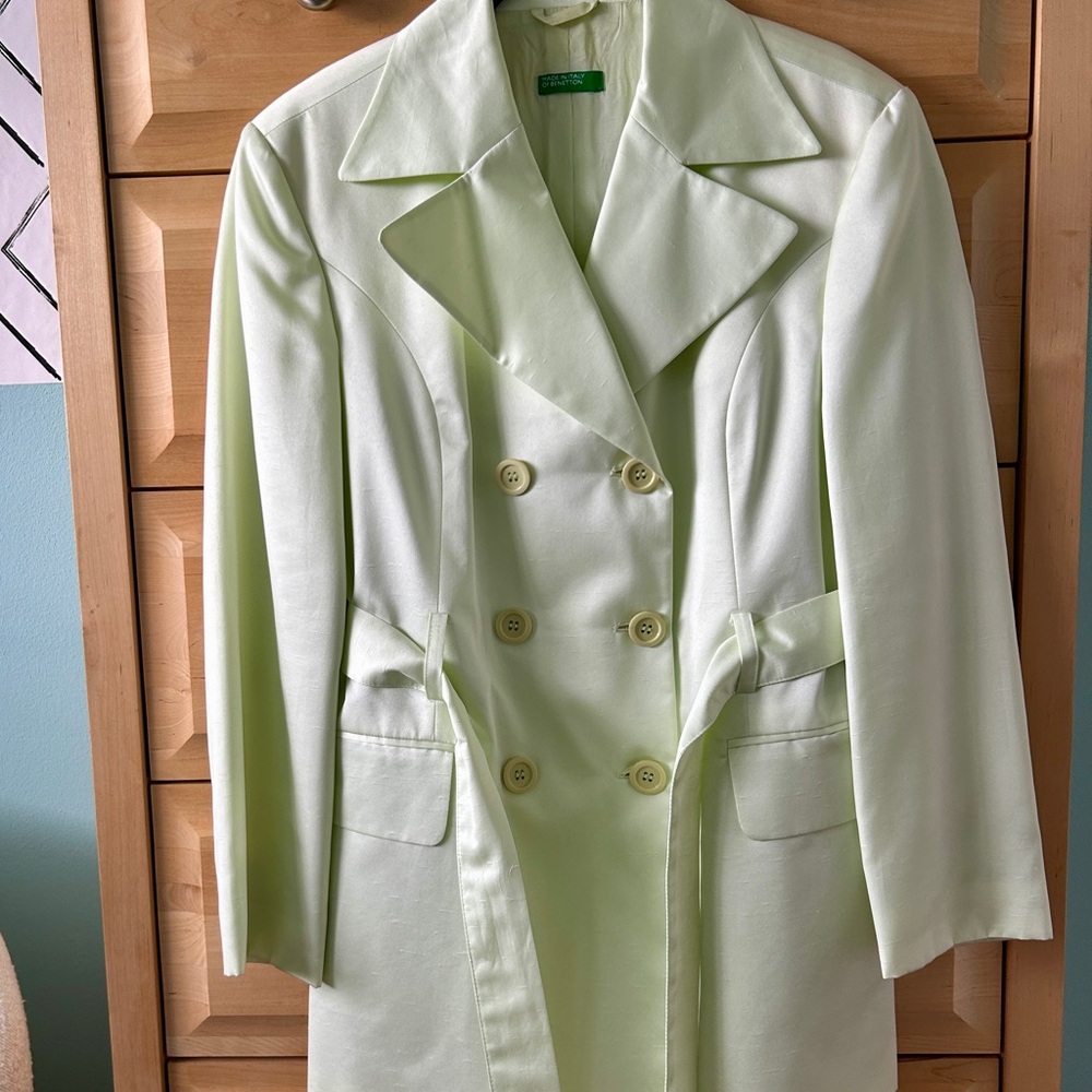 Benetton Vintage Jacket and Matching Dress Made in Italy - Picture 13 of 16